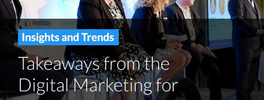 Takeaways from the Digital Marketing for Financial Services Summit 2016