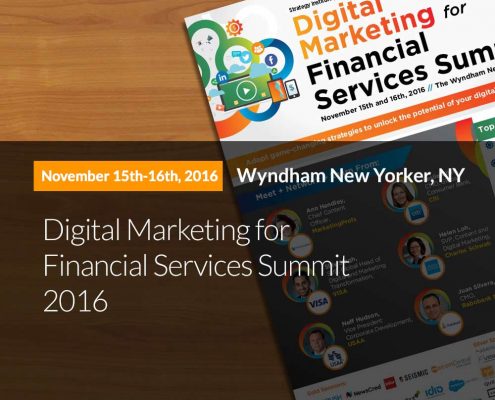 3rd Annual Digital Marketing For Financial Services Summit