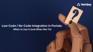 Low-code and no-code integration in portals isn’t an all-or-nothing choice. It’s about choosing the right level of abstraction for the right problem.