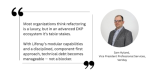 As a recognized Liferay Partner with deep implementation expertise across Financial Services, Insurance, and Public Sector